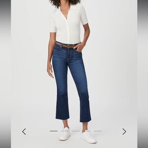 PAIGE Colette crop flare jeans